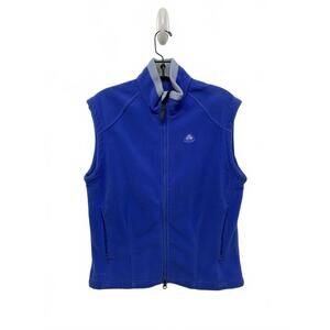 Nike ACG Women's Blue Periwinkle Fleece Vest Size Medium (8-10) Thermal Layer